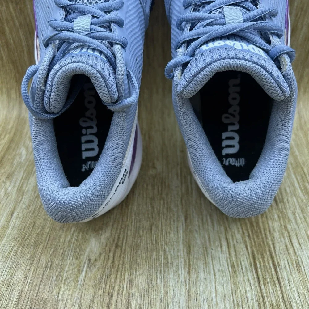 Wilson Rush Pro Ace Tennis Shoes Women's Size 8.5 Blue Purple Sneakers WRS330820